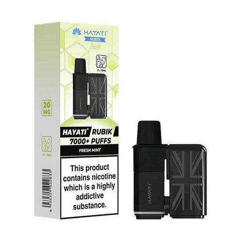 Hayati Rubik 7000 Replacement Pods Box of 5 - Topvapewholesale