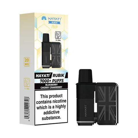 Hayati Rubik 7000 Replacement Pods Box of 5 - Topvapewholesale