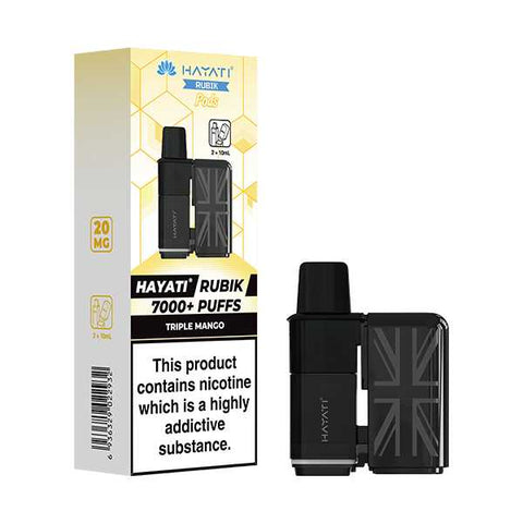 Hayati Rubik 7000 Replacement Pods Box of 5 - Topvapewholesale