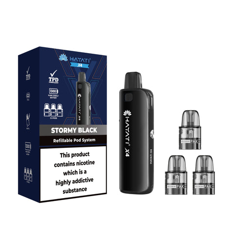 Hayati X4 Refillable Pod System Kit - Topvapewholesale