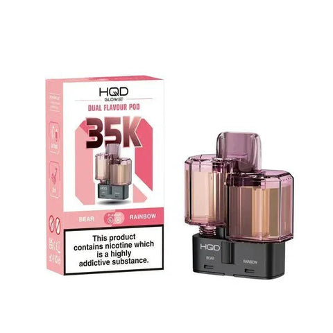 HQD Glow Air 35K Prefilled Pods - Topvapewholesale