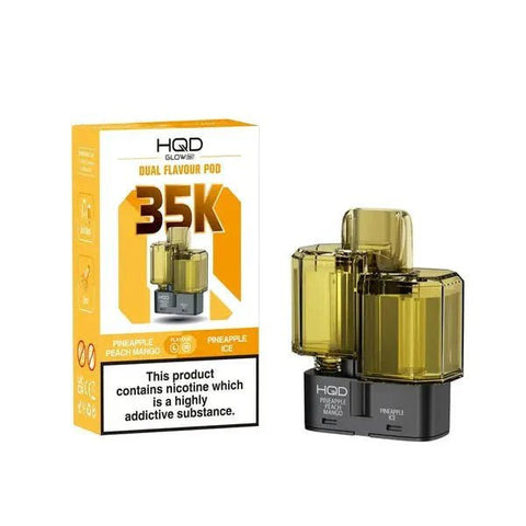 HQD Glow Air 35K Prefilled Pods - Topvapewholesale