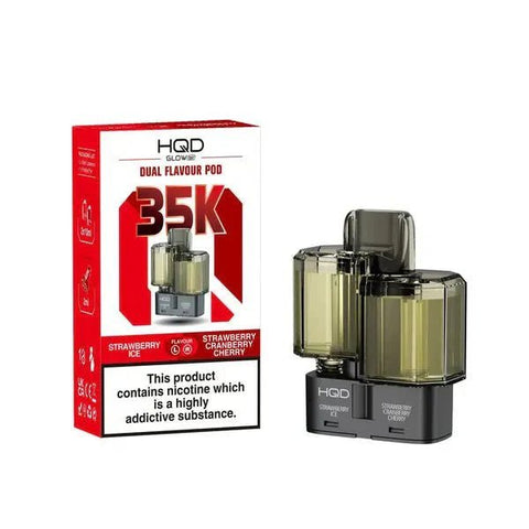 HQD Glow Air 35K Prefilled Pods - Topvapewholesale