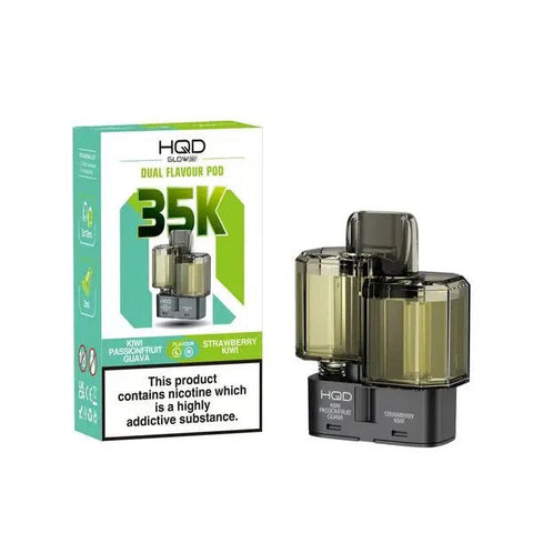 HQD Glow Air 35K Prefilled Pods - Topvapewholesale
