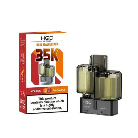 HQD Glow Air 35K Prefilled Pods - Topvapewholesale