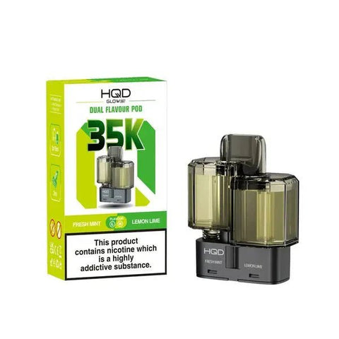 HQD Glow Air 35K Prefilled Pods - Topvapewholesale