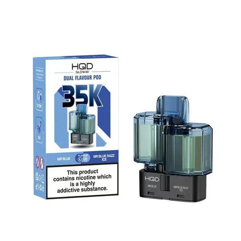 HQD Glow Air 35K Prefilled Pods - Topvapewholesale