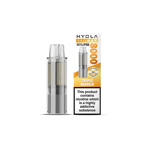 Hyola Pro Max 8000 Replacement Pods Pack of 5 - Topvapewholesale