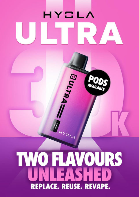 Hyola Ultra 30k Prefilled Pod Vape Kit Pack of 5 - Topvapewholesale