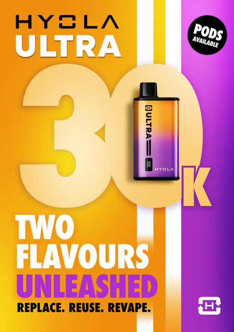 Hyola Ultra 30k Prefilled Pod Vape Kit Pack of 5 - Topvapewholesale