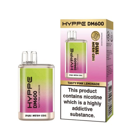 Hyppe DM600 Disposable Vape Box of 10 - Topvapewholesale