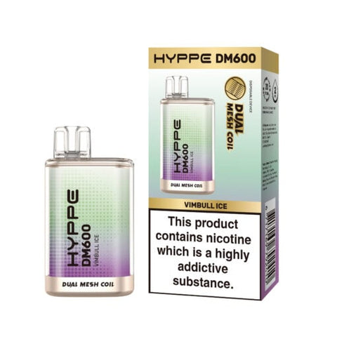 Hyppe DM600 Disposable Vape Box of 10 - Topvapewholesale