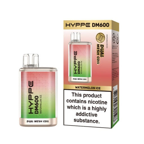Hyppe DM600 Disposable Vape Box of 10 - Topvapewholesale