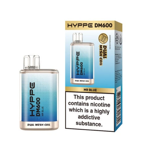 Hyppe DM600 Disposable Vape Box of 10 - Topvapewholesale