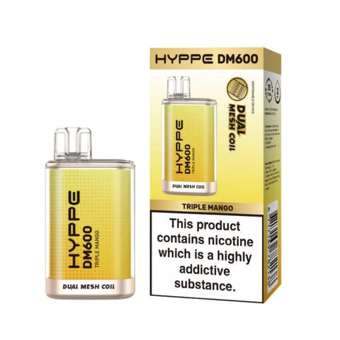 Hyppe DM600 Disposable Vape Box of 10 - Topvapewholesale