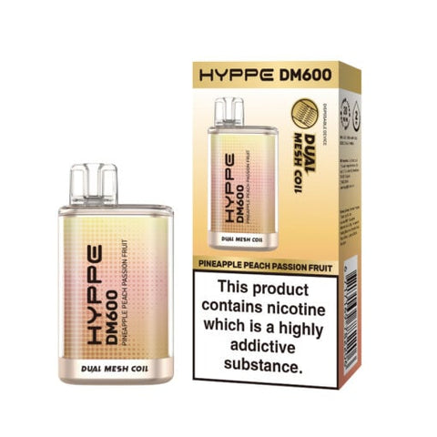 Hyppe DM600 Disposable Vape Box of 10 - Topvapewholesale