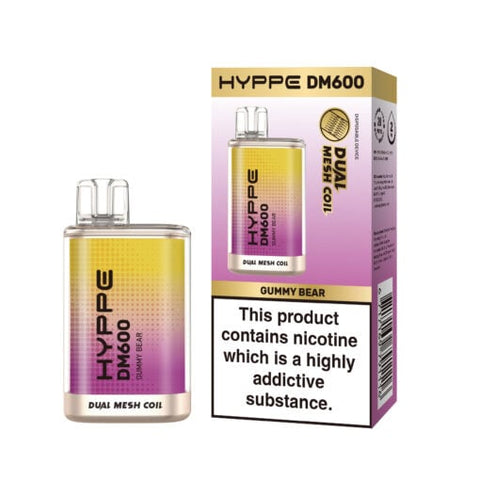 Hyppe DM600 Disposable Vape Box of 10 - Topvapewholesale