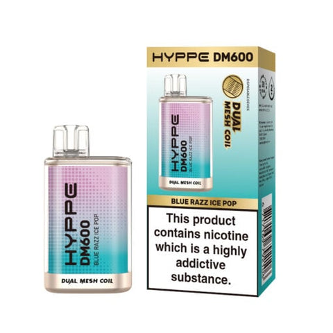 Hyppe DM600 Disposable Vape Box of 10 - Topvapewholesale