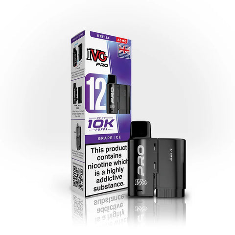 IVG 12 Pro Replacement Pods Pack of 5 - Topvapewholesale