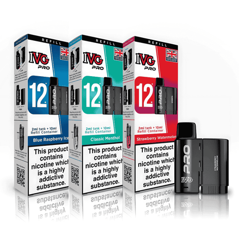 IVG 12 Pro Replacement Pods Pack of 5 - Topvapewholesale