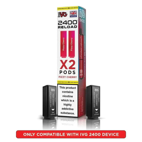 IVG 2400 Reload 4 in 1 Prefilled Pods Pack of 5 - Topvapewholesale