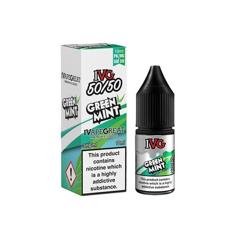 IVG 50/50 Nic Salt 10ml E - Liquids - 3mg & 6mg Box of 10 - Topvapewholesale