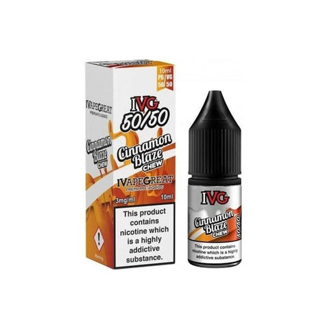 IVG 50/50 Nic Salt 10ml E - Liquids - 3mg & 6mg Box of 10 - Topvapewholesale