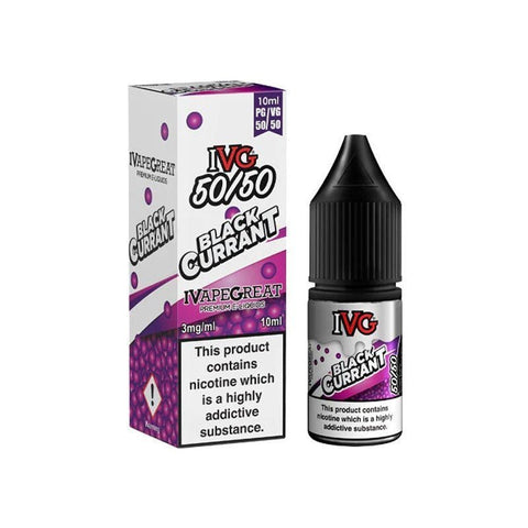 IVG 50/50 Nic Salt 10ml E - Liquids - 3mg & 6mg Box of 10 - Topvapewholesale