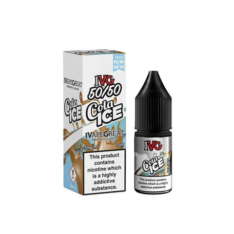 IVG 50/50 Nic Salt 10ml E - Liquids - 3mg & 6mg Box of 10 - Topvapewholesale