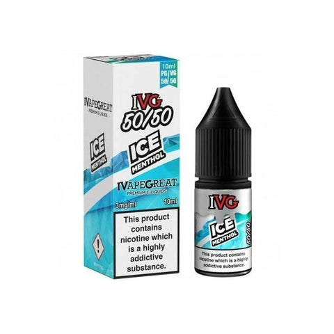 IVG 50/50 Nic Salt 10ml E - Liquids - 3mg & 6mg Box of 10 - Topvapewholesale