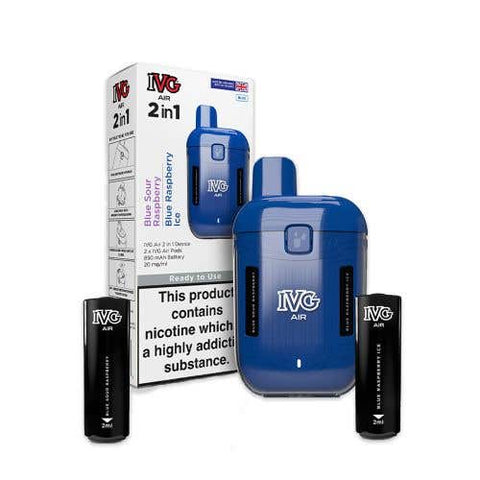 IVG Air 2 - in - 1 Prefilled Pod Vape Kit Device - Topvapewholesale