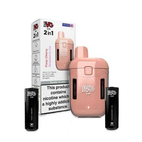 IVG Air 2 - in - 1 Prefilled Pod Vape Kit Device - Topvapewholesale
