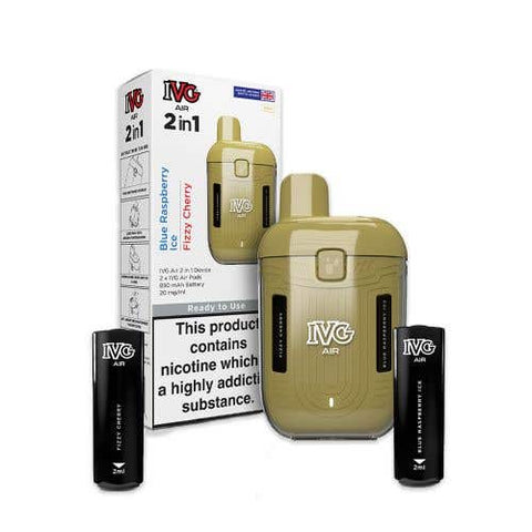IVG Air 2 - in - 1 Prefilled Pod Vape Kit Device - Topvapewholesale