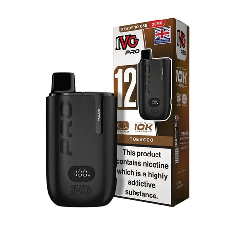 IVG Pro 10K Disposable Pod Kit - Box of 5 - Topvapewholesale