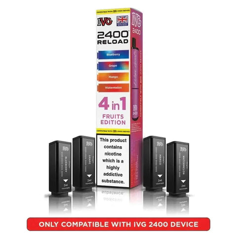 IVG Reload Mini Prefilled Pods Pack of 5 - Topvapewholesale