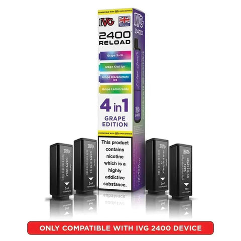 IVG Reload Mini Prefilled Pods Pack of 5 - Topvapewholesale