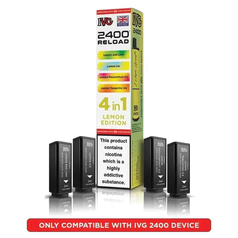 IVG Reload Mini Prefilled Pods Pack of 5 - Topvapewholesale