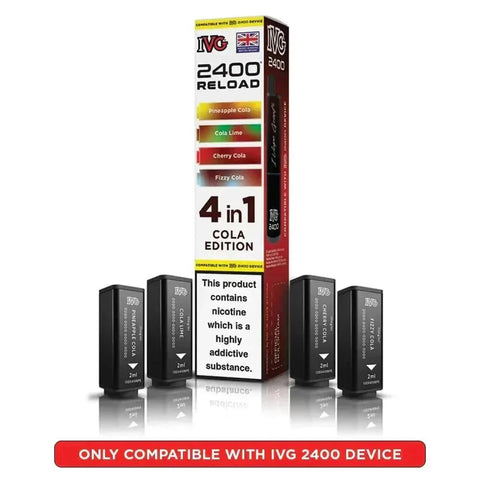 IVG Reload Mini Prefilled Pods Pack of 5 - Topvapewholesale