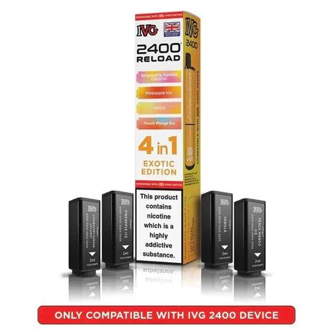 IVG Reload Mini Prefilled Pods Pack of 5 - Topvapewholesale
