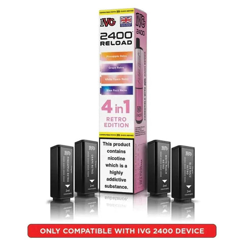 IVG Reload Mini Prefilled Pods Pack of 5 - Topvapewholesale