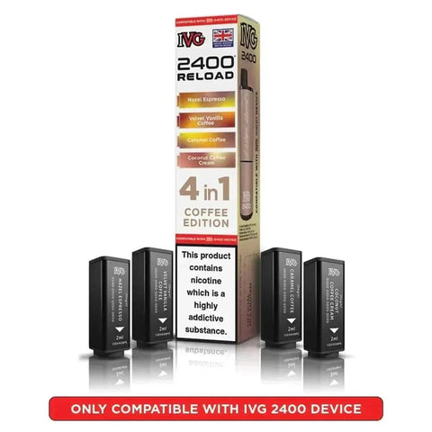 IVG Reload Mini Prefilled Pods Pack of 5 - Topvapewholesale