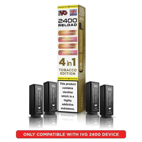 IVG Reload Mini Prefilled Pods Pack of 5 - Topvapewholesale
