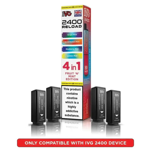 IVG Reload Mini Prefilled Pods Pack of 5 - Topvapewholesale