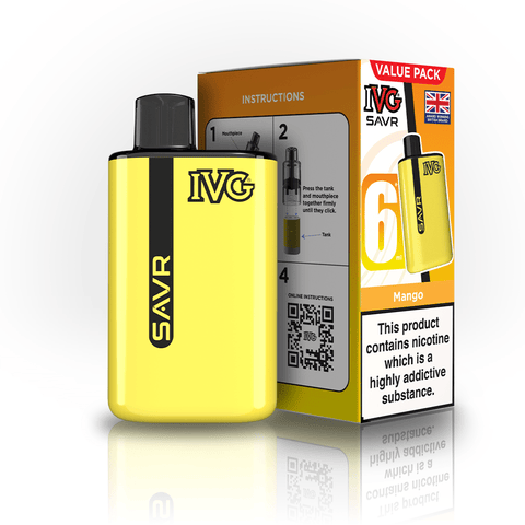 IVG SAVR 3000 Disposable Vape Box of 5 - Topvapewholesale