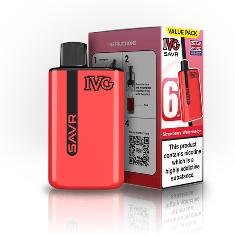 IVG SAVR 3000 Disposable Vape Box of 5 - Topvapewholesale