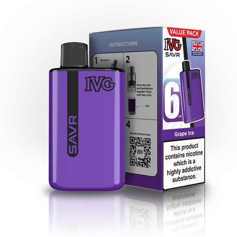 IVG SAVR 3000 Disposable Vape Box of 5 - Topvapewholesale