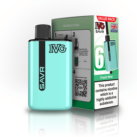 IVG SAVR 3000 Disposable Vape Box of 5 - Topvapewholesale