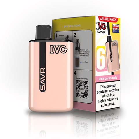 IVG SAVR 3000 Disposable Vape Box of 5 - Topvapewholesale