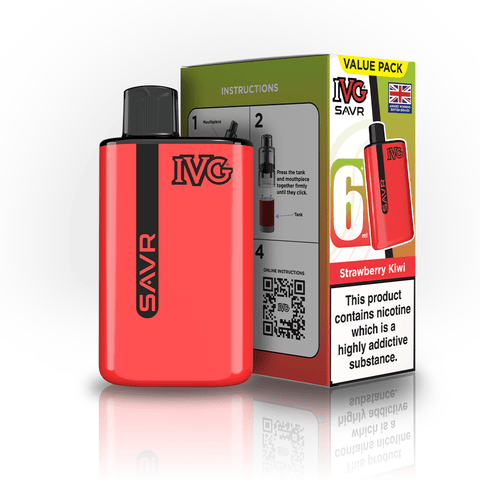 IVG SAVR 3000 Disposable Vape Box of 5 - Topvapewholesale