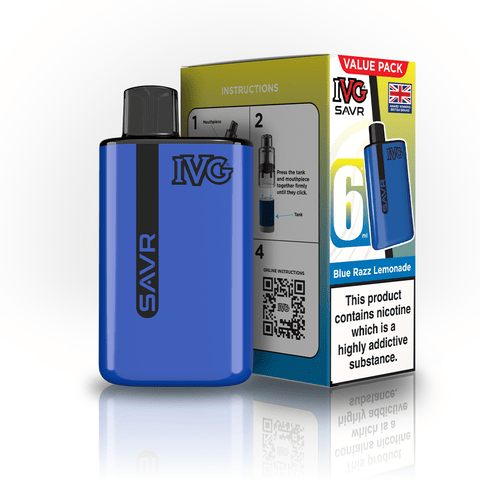 IVG SAVR 3000 Disposable Vape Box of 5 - Topvapewholesale